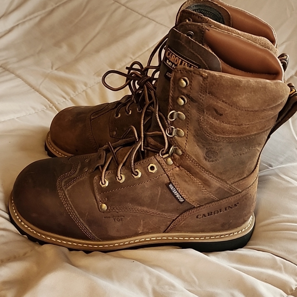 Men's Carolina steel toe work boots